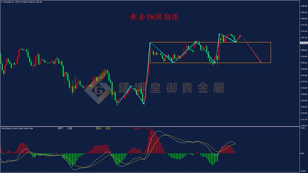 皇御黄金走势图 皇御黄金走势图