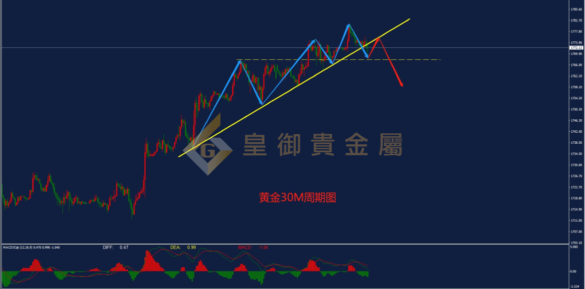 皇御黄金走势图 皇御黄金走势图
