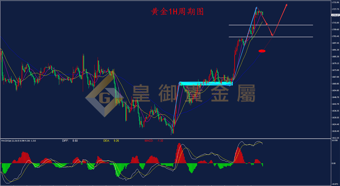 皇御黄金走势图 皇御黄金走势图