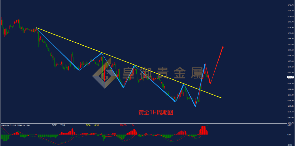皇御黄金走势图 皇御黄金走势图