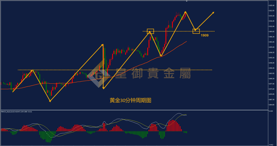 皇御黄金走势图 皇御黄金走势图