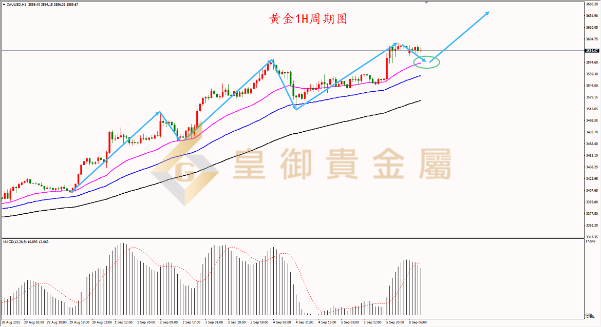 皇御黄金走势图