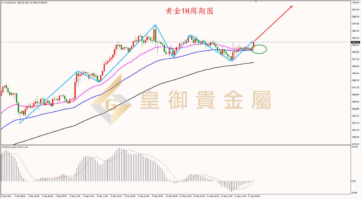 皇御黄金走势图