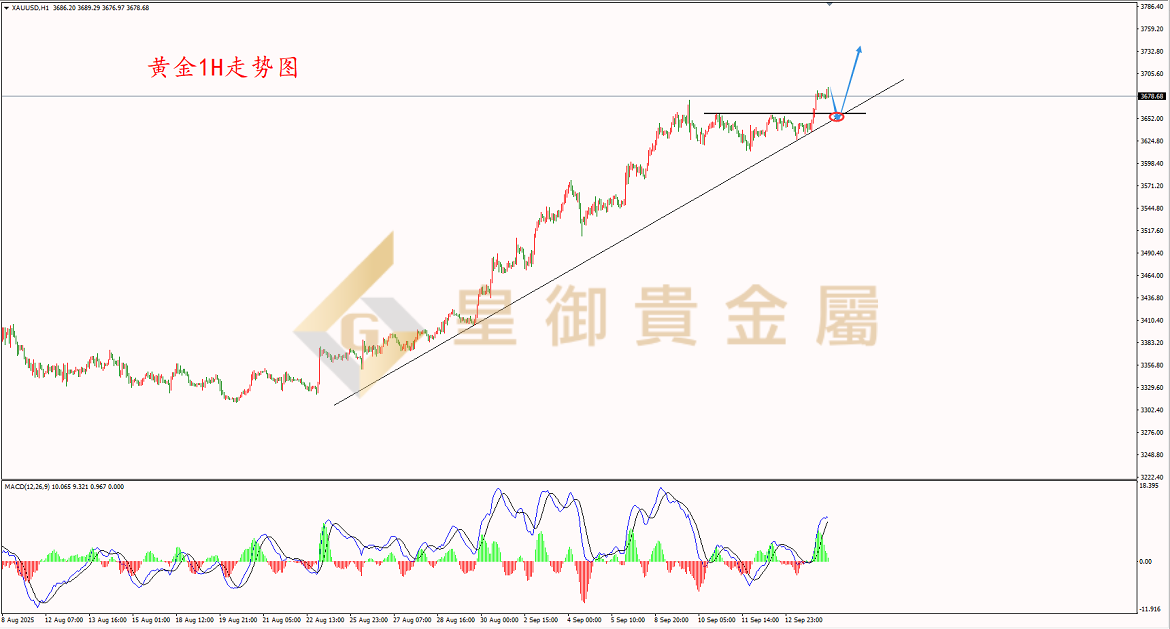 皇御黄金走势图