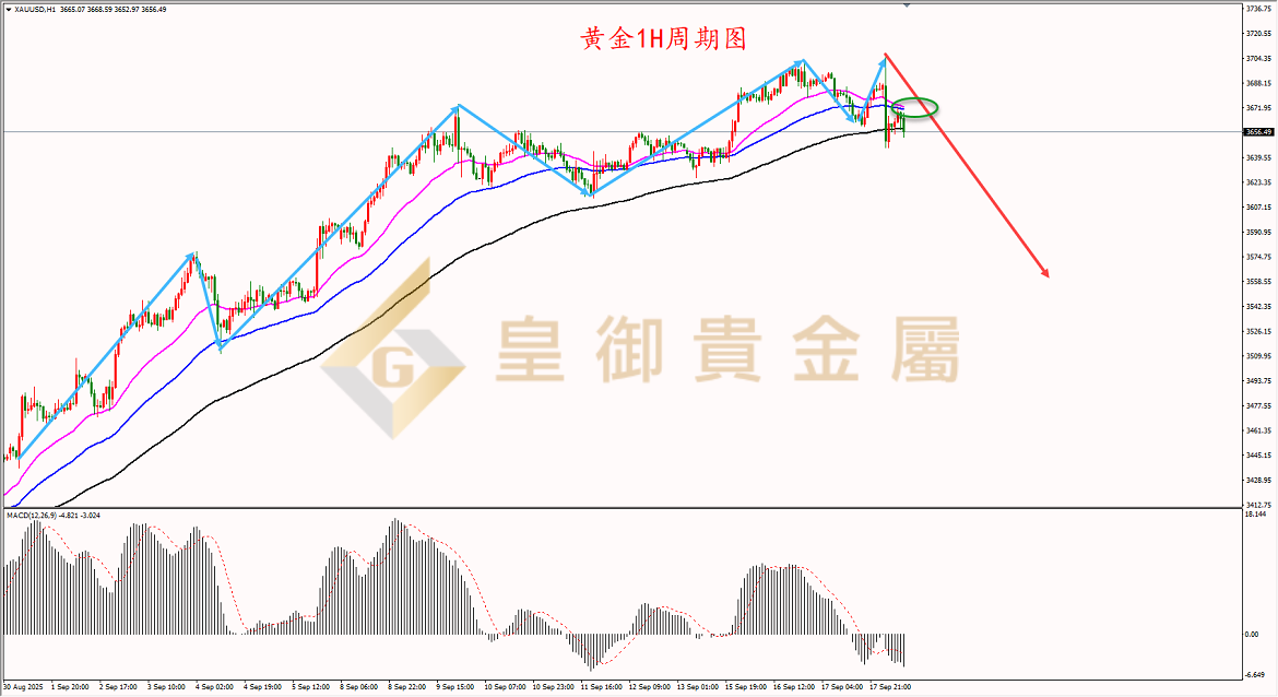 皇御黄金走势图