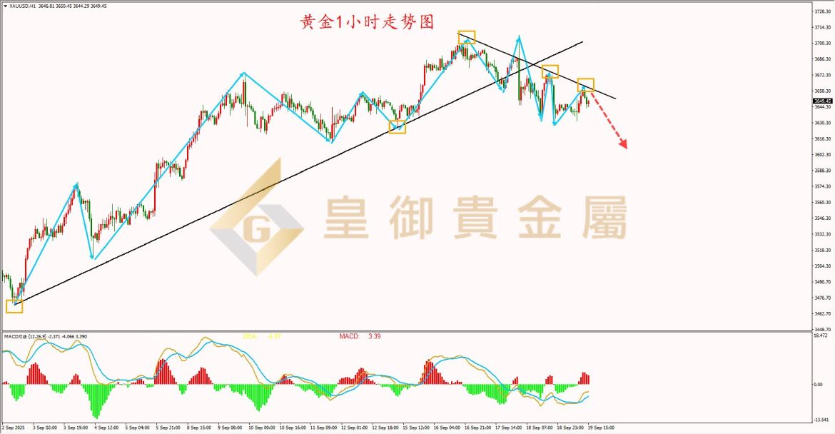 皇御黄金走势图