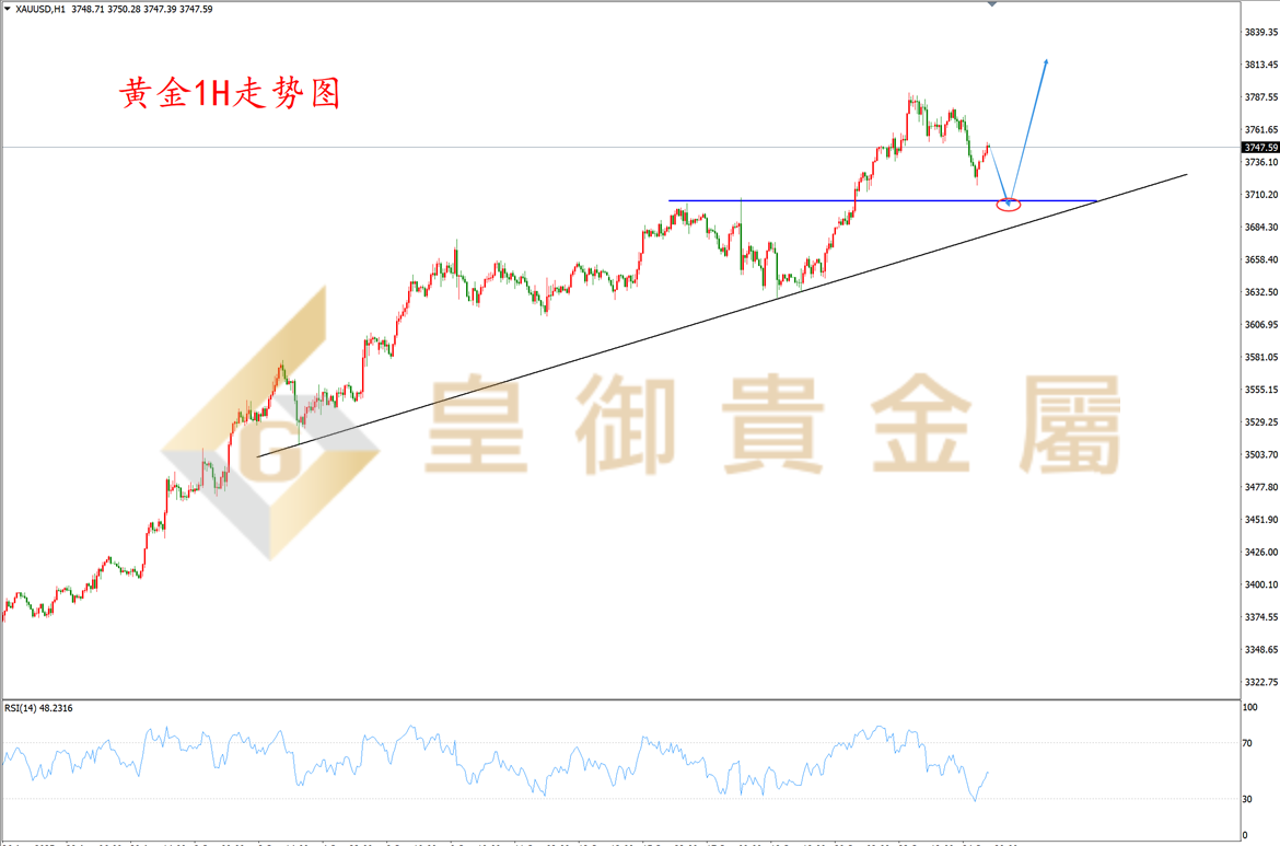 皇御黄金走势图