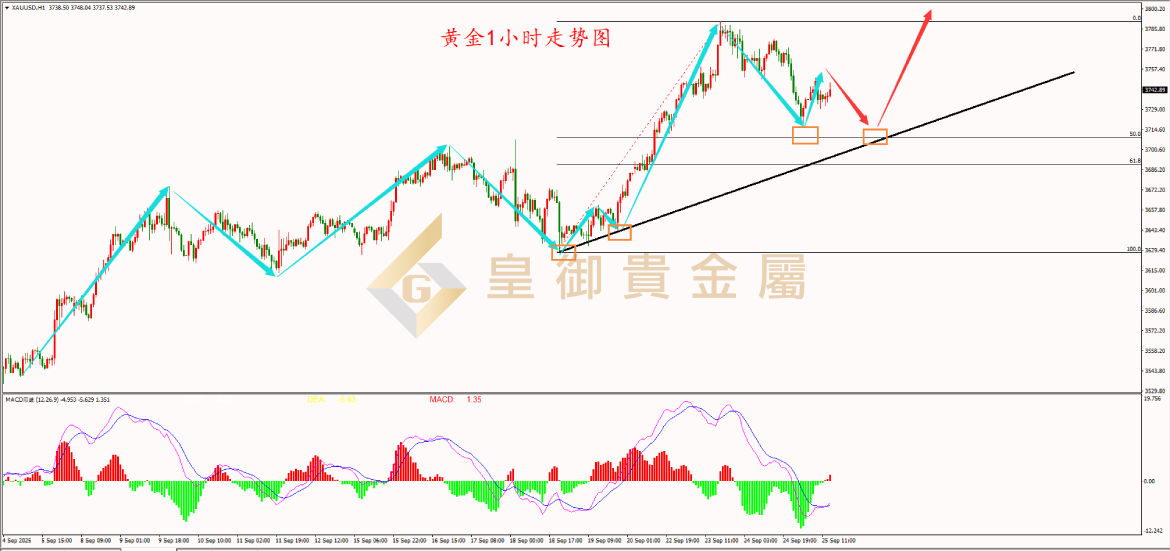 皇御黄金走势图