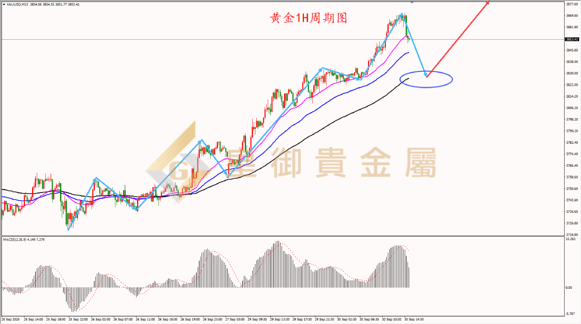 皇御黄金走势图 皇御黄金走势图