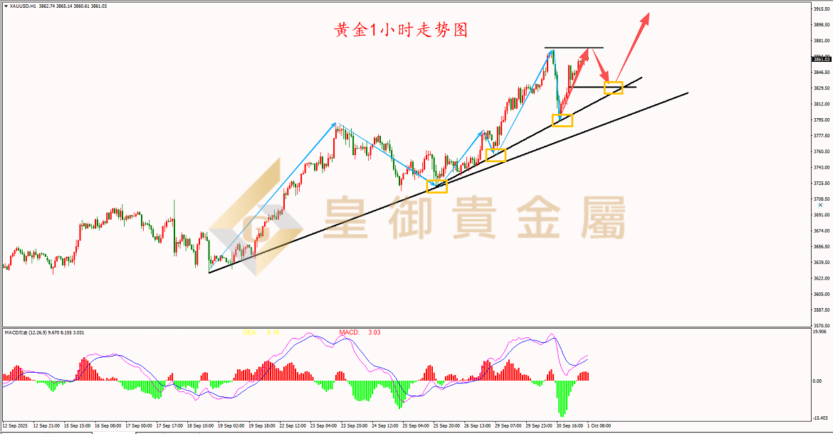皇御黄金走势图