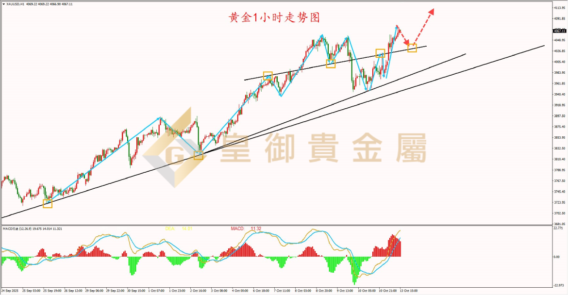 皇御黄金走势图