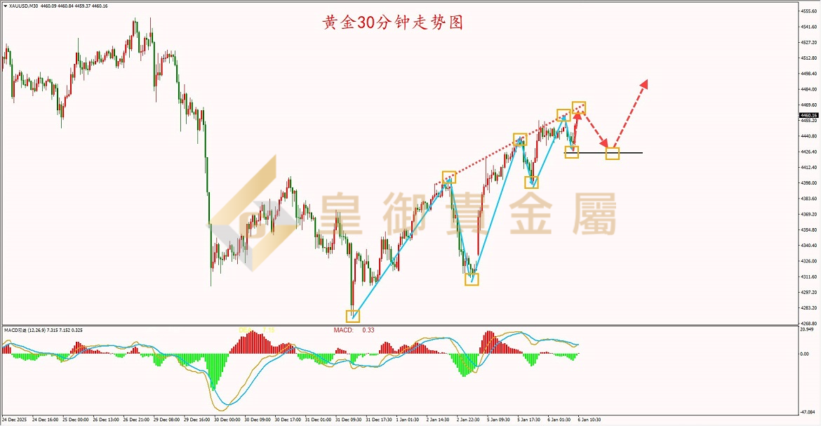 皇御黄金走势图 皇御黄金走势图