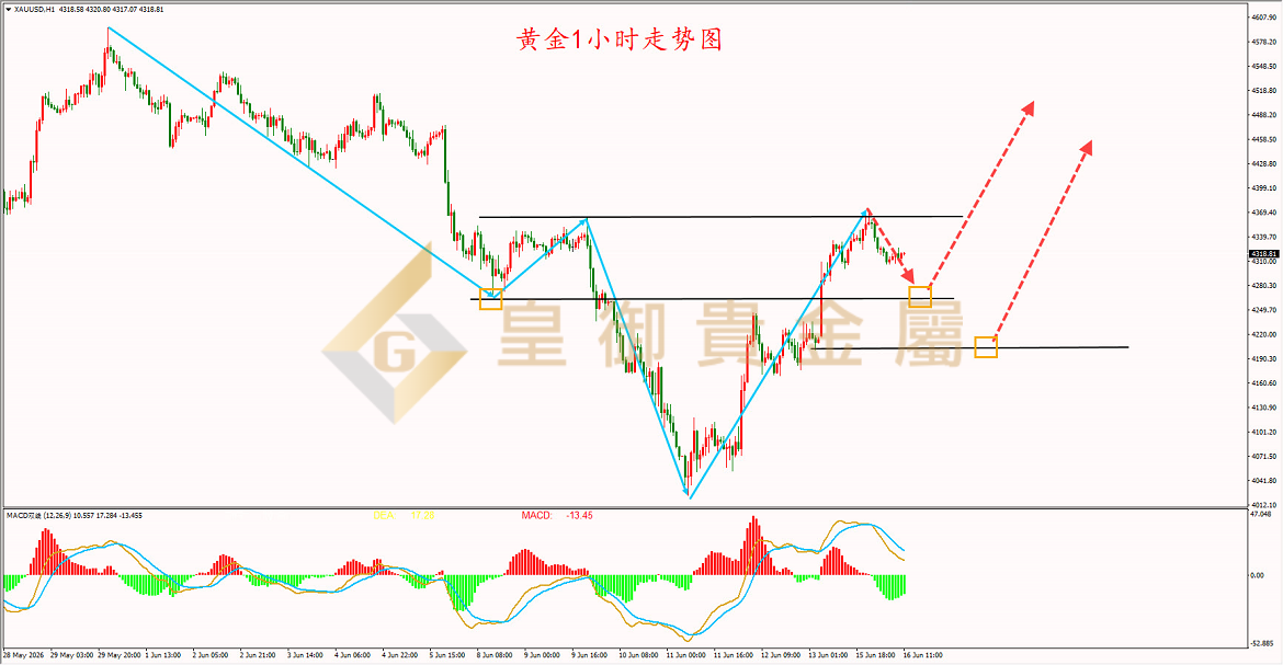 皇御黄金走势图