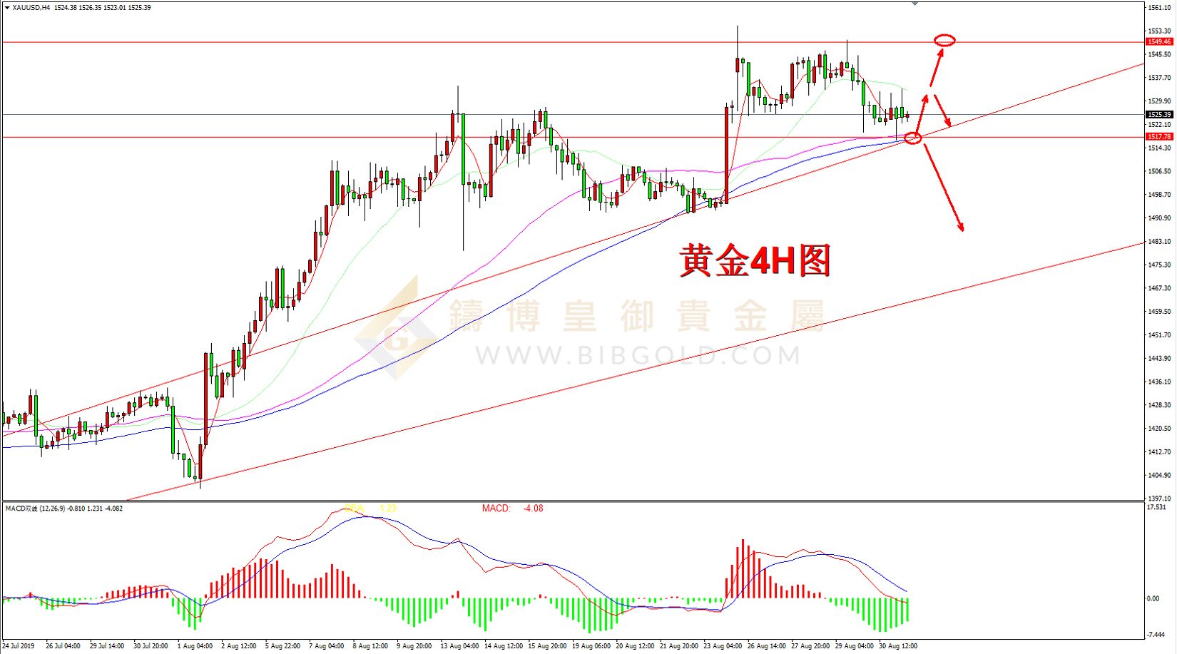 皇御黄金走势图