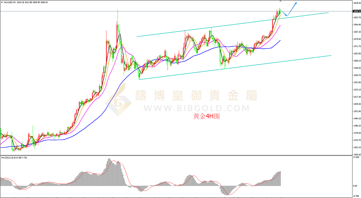 皇御黄金走势图